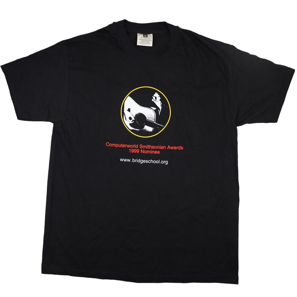 Vintage 1999 Neil Young Solo Smithsonian Awards Nominee Graphic T Shirt